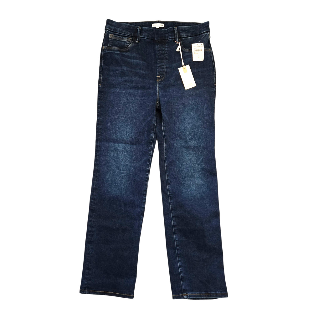 Good American‎ Good Legs Straight Jeans GLS270T Indigo Blue Size 4 High-Rise NWT - Picture 6 of 10